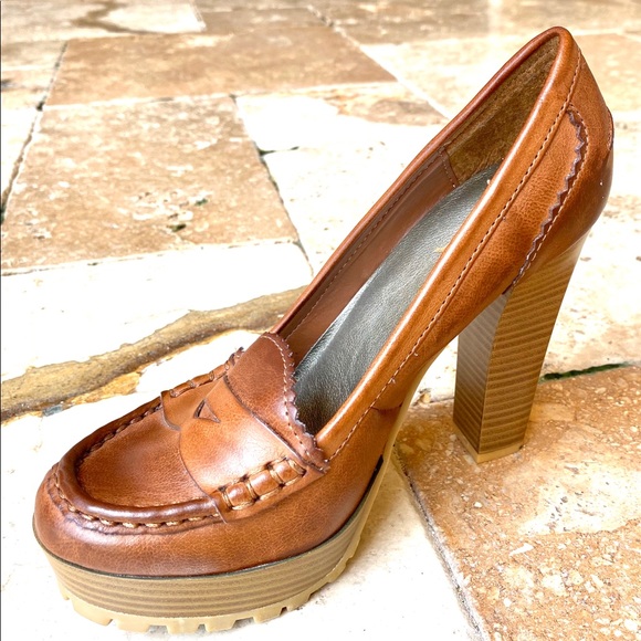 MIA Shoes Mia Penny Loafer Platform Pumps Poshmark